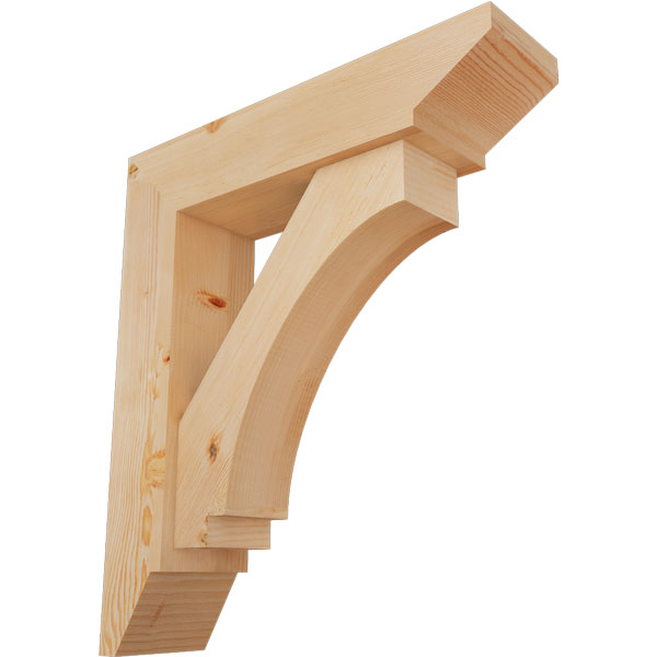 Ekena Millwork BKT0806X30X34IMP07SDF