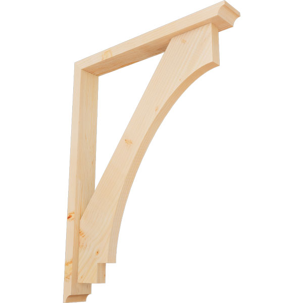 Ekena Millwork BKT0402X26X34IMP08SDF