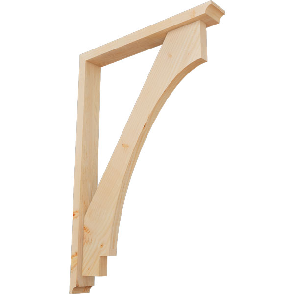 Ekena Millwork BKT0402X26X38IMP08SDF