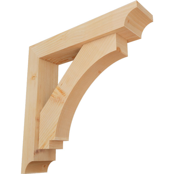 Ekena Millwork BKT0604X26X26IMP08SDF