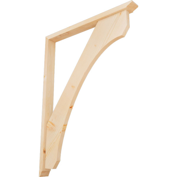 Ekena Millwork BKT0402X36X48LEC07SDF
