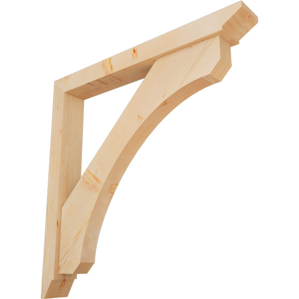 Ekena Millwork BKT0604X44X44LEC07SDF