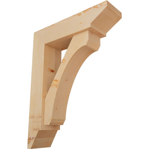 Ekena Millwork BKT0806X28X36LEC07SDF