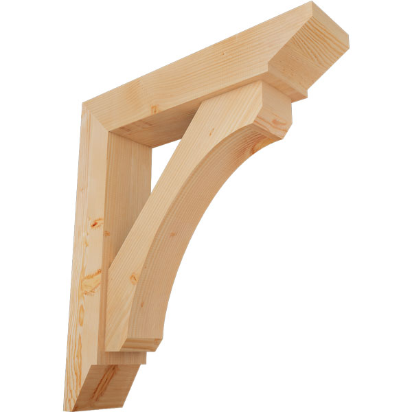 Ekena Millwork BKT0806X34X38LEC07SDF