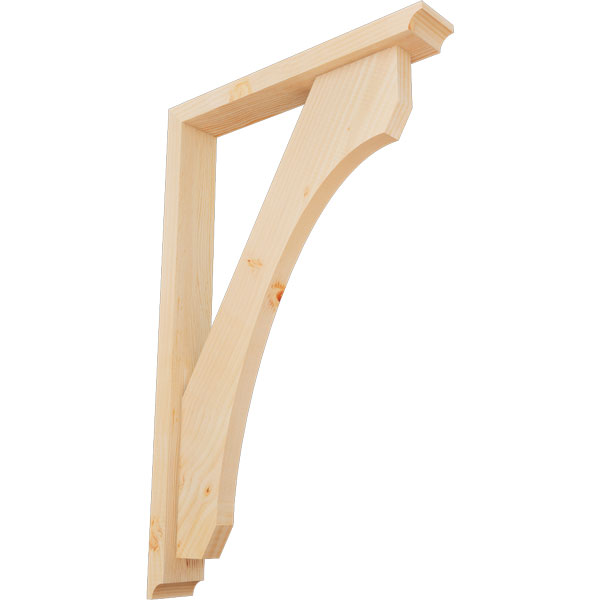 Ekena Millwork BKT0402X22X34LEC08SDF