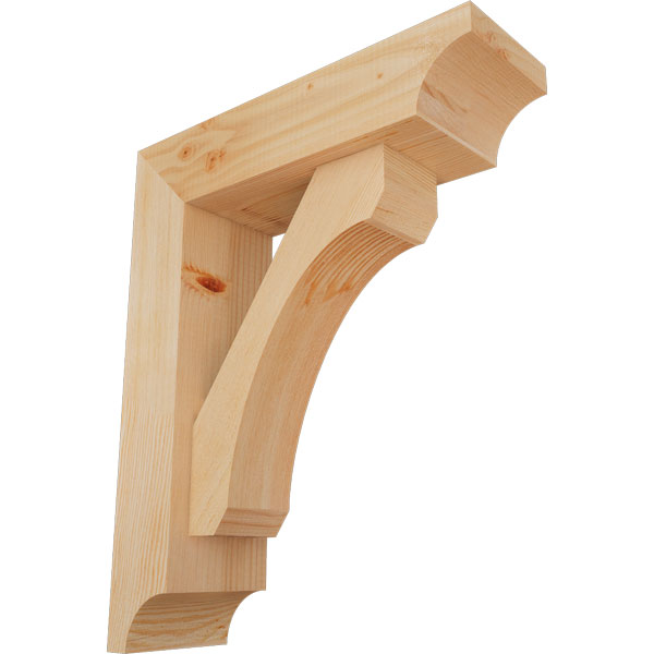 Ekena Millwork BKT0604X18X22LEC08SDF