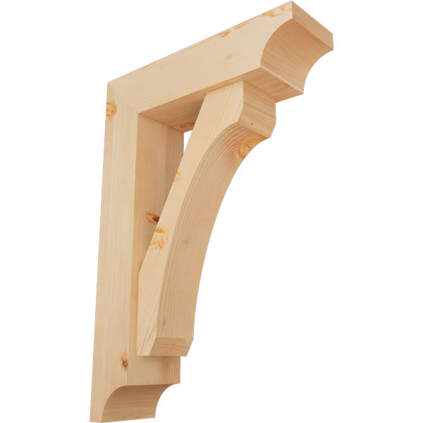 Ekena Millwork BKT0806X26X38LEC08SDF