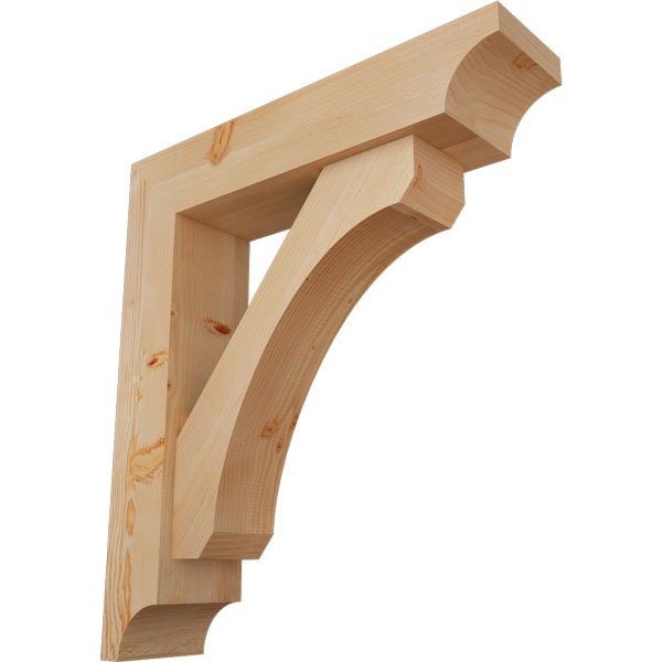 Ekena Millwork BKT0806X32X36LEC08SDF