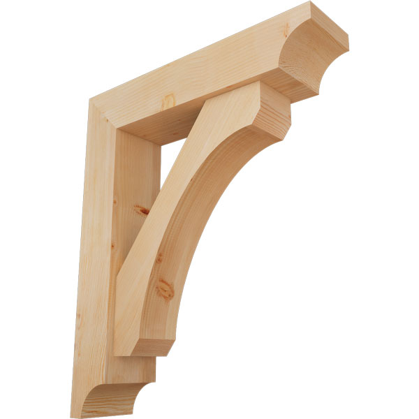 Ekena Millwork BKT0806X32X38LEC08SDF