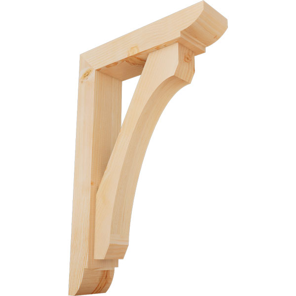 Ekena Millwork BKT0604X22X34LEC09SDF