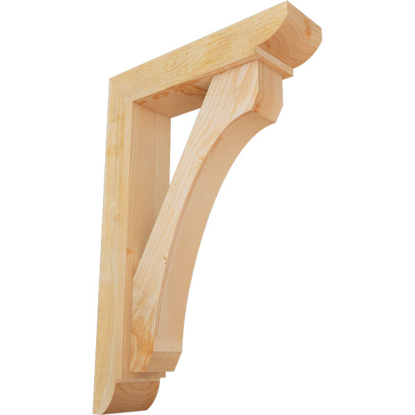 Ekena Millwork BKT0604X24X36LEC09RDF
