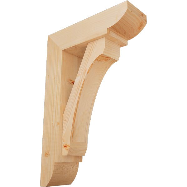 Ekena Millwork BKT0806X24X36LEC09SDF