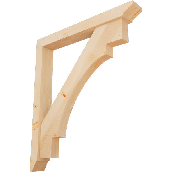 Ekena Millwork BKT0604X42X48MRC07SDF