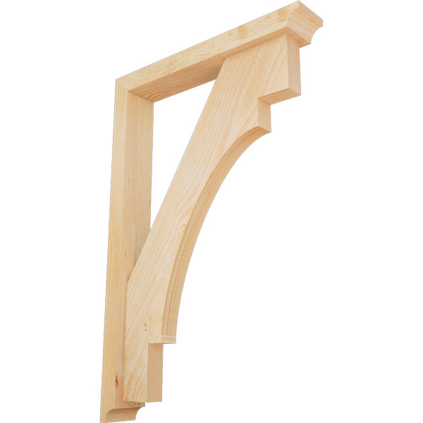 Ekena Millwork BKT0402X24X36MRC08RDF