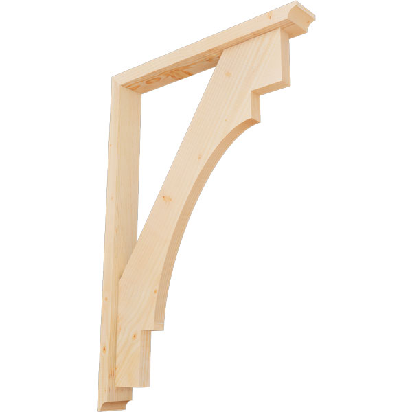 Ekena Millwork BKT0402X26X38MRC08SDF
