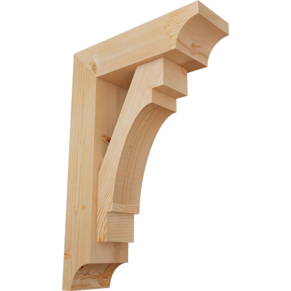 Ekena Millwork BKT0806X24X36MRC08SDF