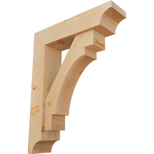 Ekena Millwork BKT0806X30X38MRC08SDF