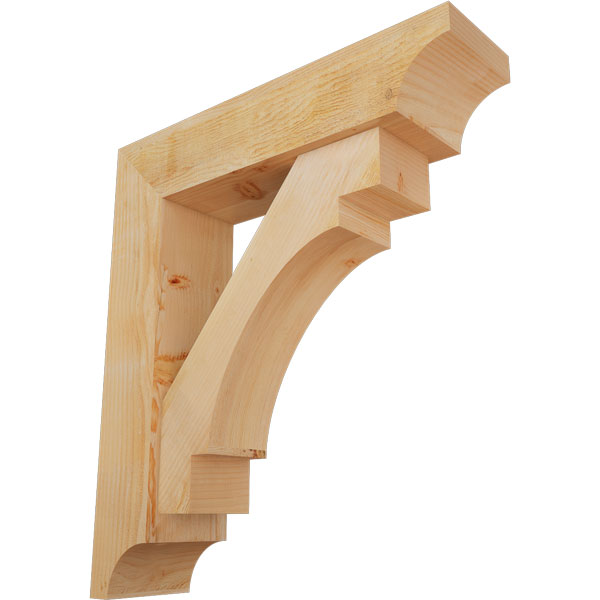 Ekena Millwork BKT0806X32X36MRC08RDF