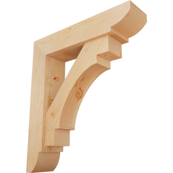 Ekena Millwork BKT0806X32X36MRC09SDF