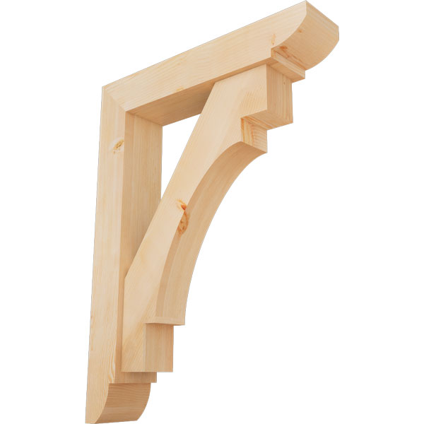 Ekena Millwork BKT0806X36X48MRC09SDF