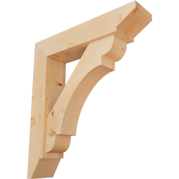 Ekena Millwork BKT0806X34X38OLY07SDF