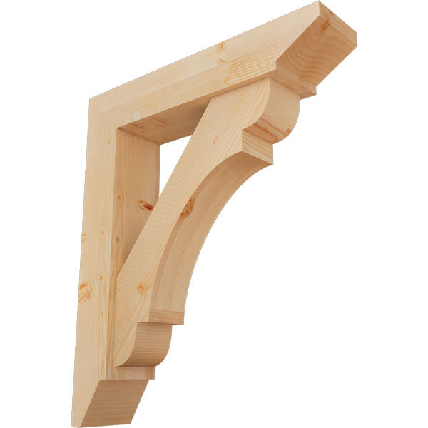 Ekena Millwork BKT0806X34X40OLY07SDF