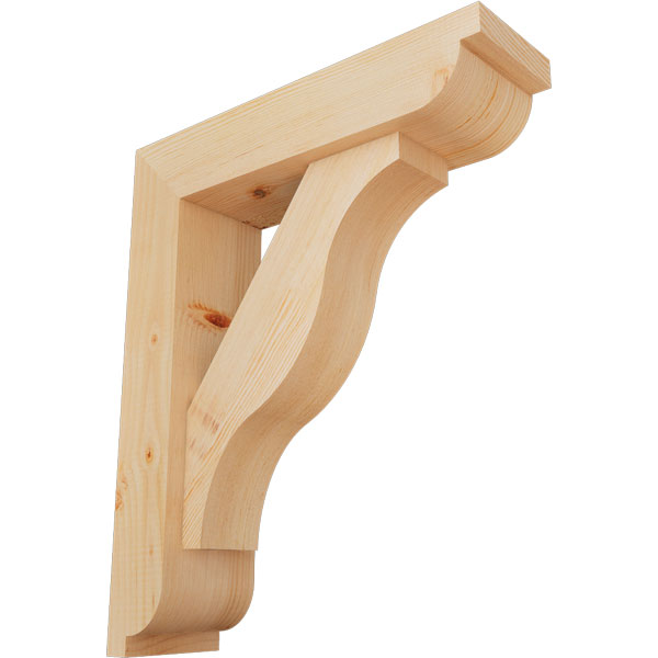 Ekena Millwork BKT0604X20X24FST02SDF