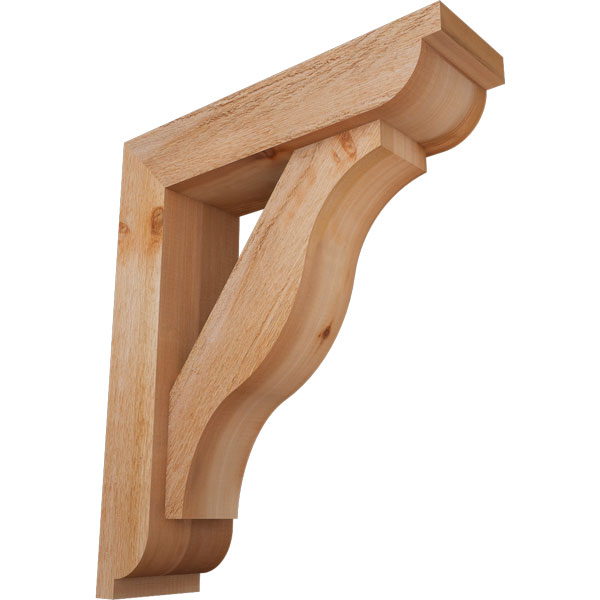 Ekena Millwork BKT0604X22X26FST02RWR