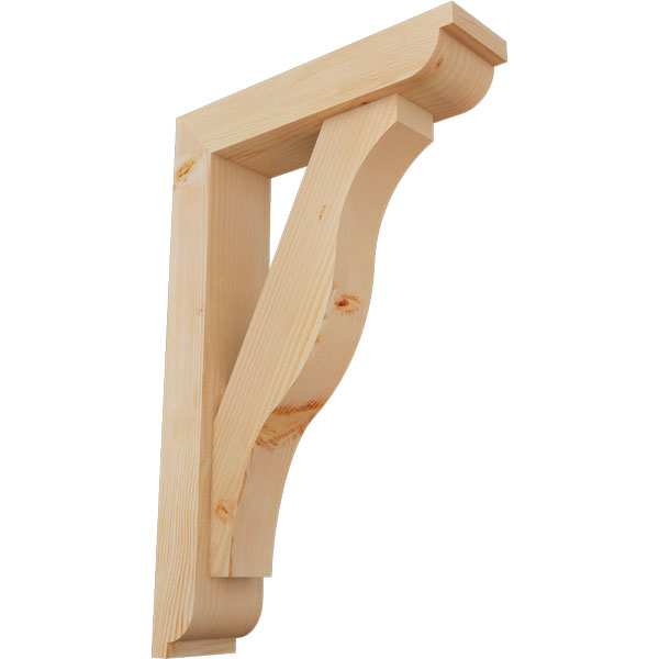 Ekena Millwork BKT0604X22X34FST02SDF