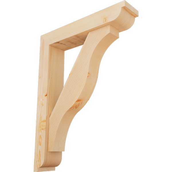 Ekena Millwork BKT0604X26X34FST02SDF
