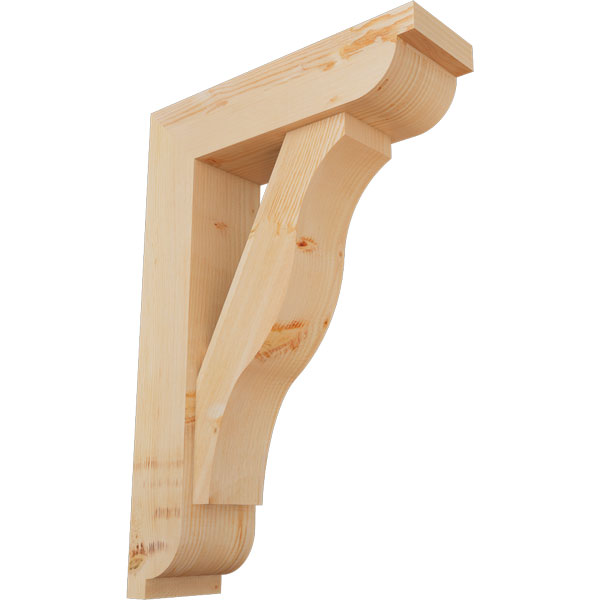 Ekena Millwork BKT0806X26X38FST02SDF