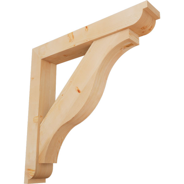Ekena Millwork BKT0806X48X48FST02SDF