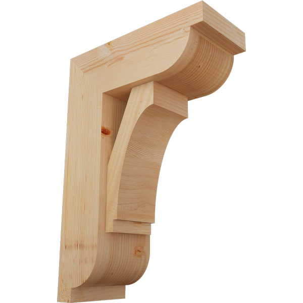 Ekena Millwork BKT0806X18X26IMP02SDF