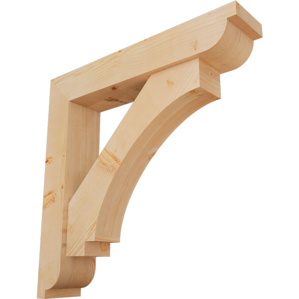 Ekena Millwork BKT0806X38X38IMP02SDF