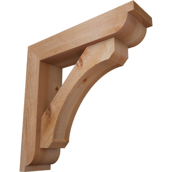 Ekena Millwork BKT0604X24X24LEC02RWR
