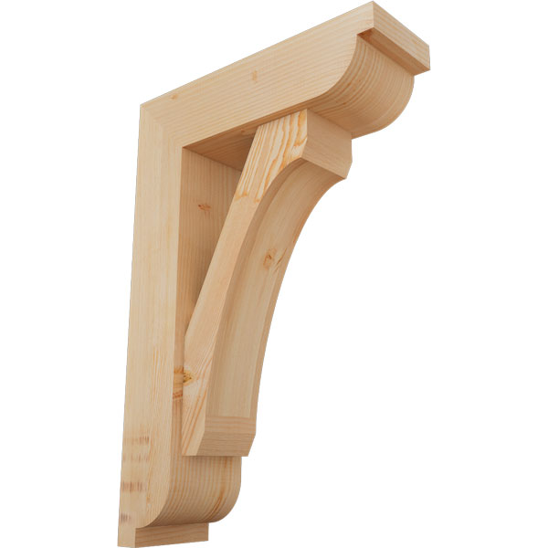 Ekena Millwork BKT0806X24X36LEC02SDF