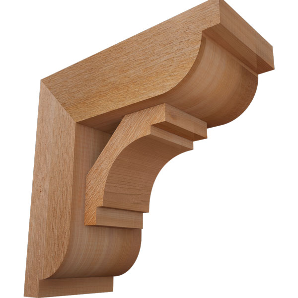 Ekena Millwork BKT0604X14X14MRC02RWR
