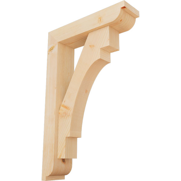 Ekena Millwork BKT0604X22X34MRC02SDF