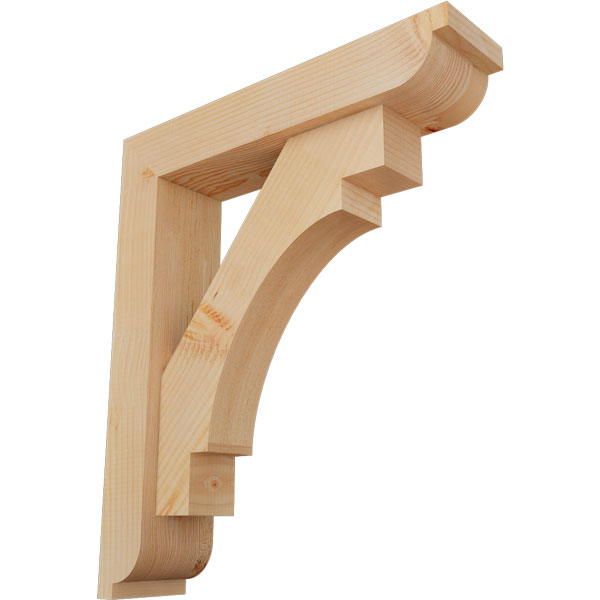 Ekena Millwork BKT0604X24X28MRC02SDF