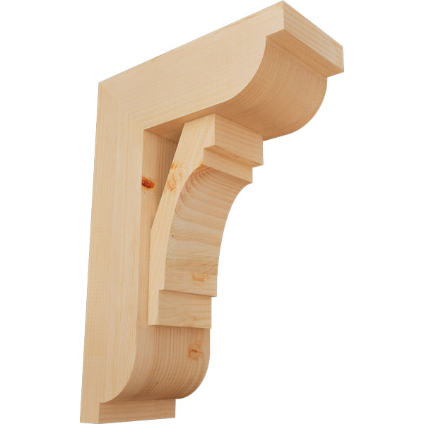 Ekena Millwork BKT0806X18X26MRC02SDF
