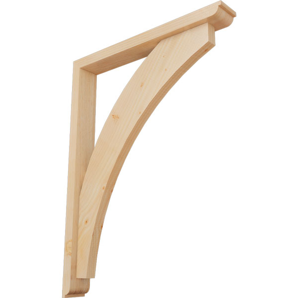 Ekena Millwork BKT0402X26X34THR02SDF