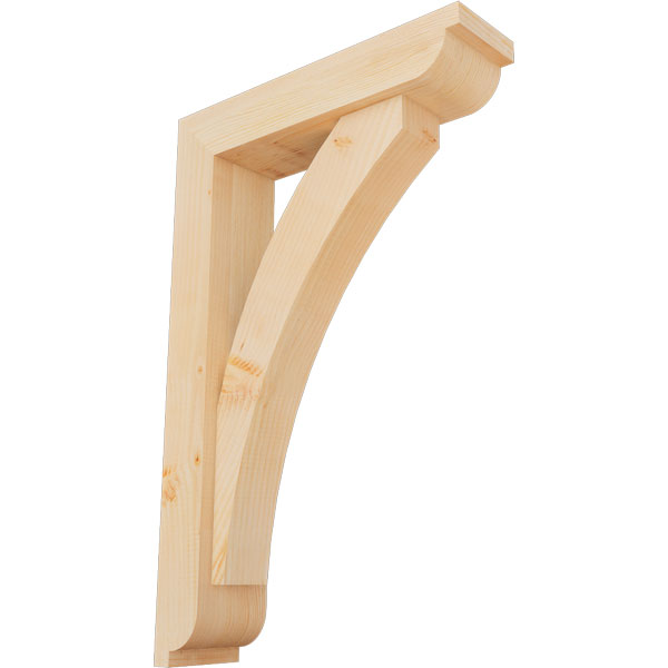 Ekena Millwork BKT0604X22X34THR02SDF