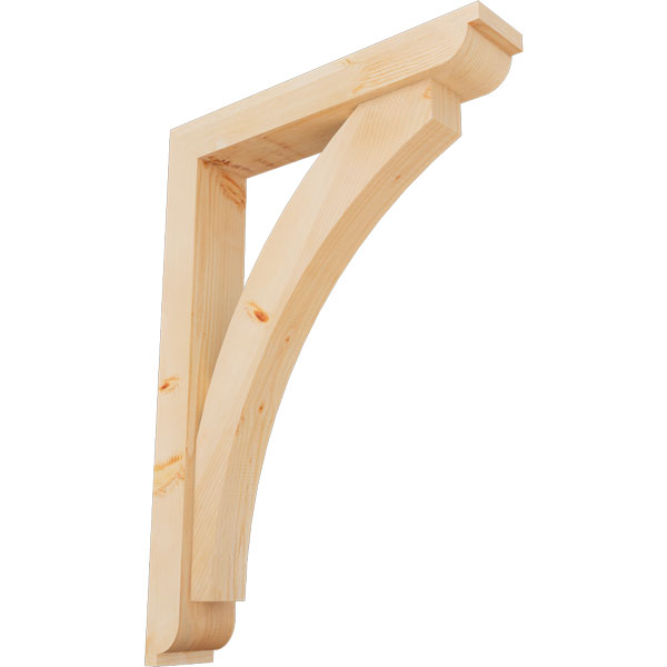 Ekena Millwork BKT0604X30X42THR02SDF