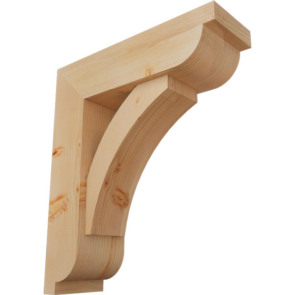 Ekena Millwork BKT0806X24X28THR02SDF