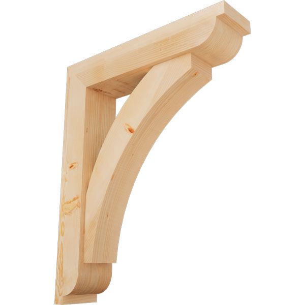 Ekena Millwork BKT0806X34X42THR02SDF