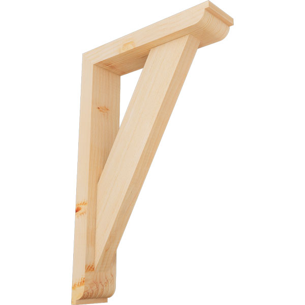 Ekena Millwork BKT0402X14X22TRA02SDF