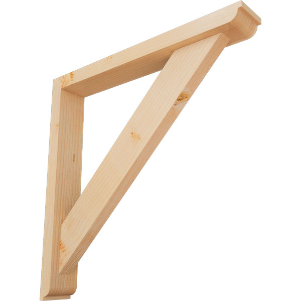 Ekena Millwork BKT0402X24X24TRA02SDF