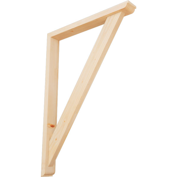 Ekena Millwork BKT0402X28X40TRA02SDF