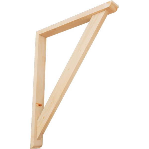 Ekena Millwork BKT0402X30X38TRA02SDF