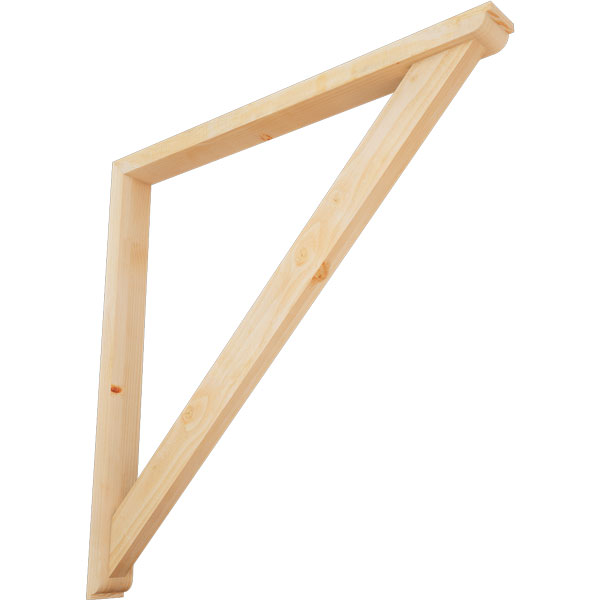 Ekena Millwork BKT0402X46X46TRA02RDF